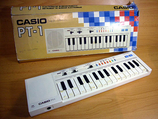 teclado musical casio pt-1